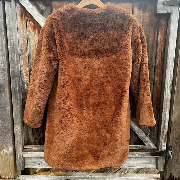 Pull & Bear Teddy Bear coat - Picture 7 of 10